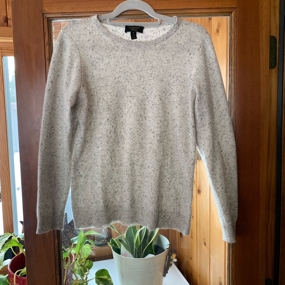 Charter club 100% cashmere sweater size M